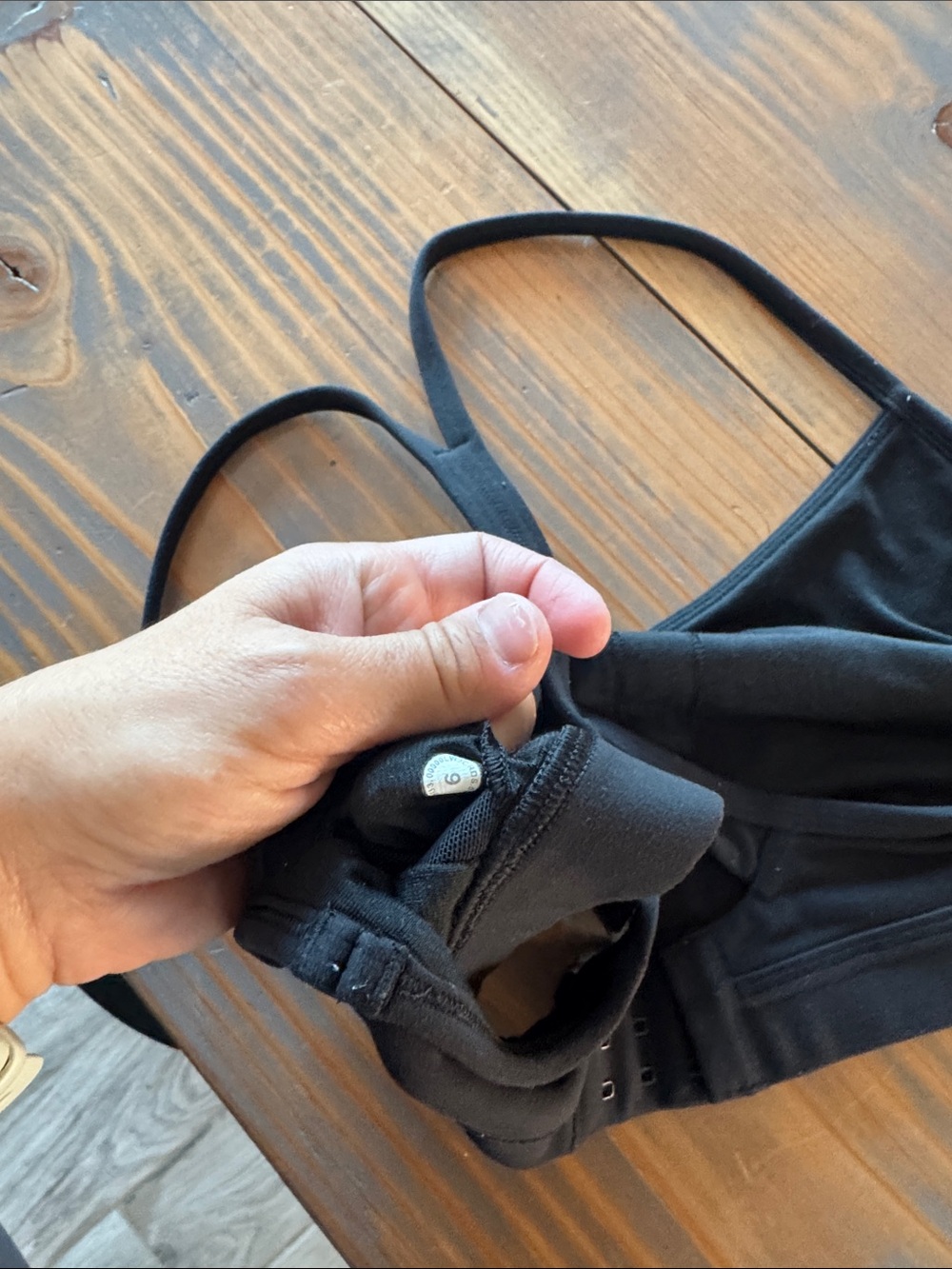 Lululemon Black Racerback Bralette - Picture 7 of 7